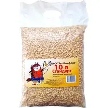 Наполнитель для туалета ЭкоКомфорт Стандарт (10л/4кг)