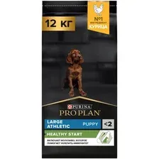 Сухой корм для собак Pro Plan Puppy Large Athletic Optistart с курицей 12 кг
