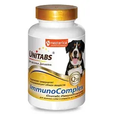 Neoterica Unitabs ImmunoComplex с Q10 для крупных собак 100 таб