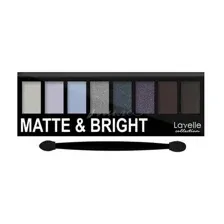 Тени для век LAVELLE COLLECTION Matte & Bright, тон 02