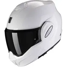 Мотошлем Scorpion Exo Exo-Tech Evo Solid (р. 2XL, белый)