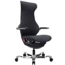 Кресло Everprof Atom (Атом) Black экокожа черный
