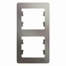 Рамка Schneider Electric Glossa GSL001206