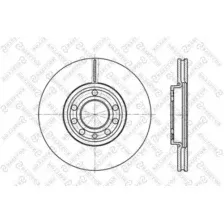 Тормозной диск STELLOX 6020-3645V-SX вентилируемый , передняя ось