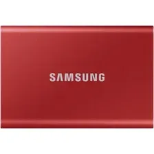 Внешний накопитель Samsung T7 2TB (красный)
