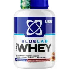 ПРОТЕИН BLUE LAB 100% WHEY  ОТ USN (908 ГР) Англия, БУЛОЧКА ЧЕЛСИ