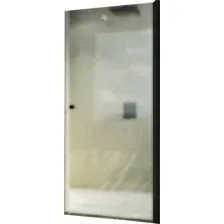 Душевая дверь MaybahGlass 198x90 MGD-814-6 (сатин стекло/черный)