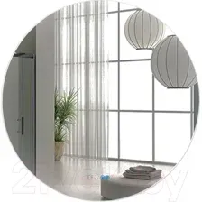 Пекам Зеркало Ring Fly 100x100 RingFly-100x100spcl (с подсветкой, сенсором на прикосновение, подогревом, часами)