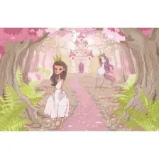 Фотообои листовые Citydecor Princess 2 (400x260)