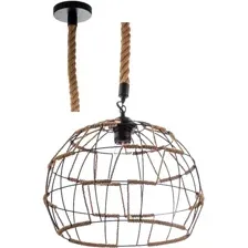 Подвесная люстра Aitin Pro НСБ H605/1 (черный/коричневый)