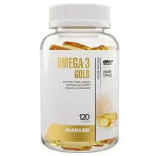 БАД Maxler Омега-3 Gold (120 капсул)
