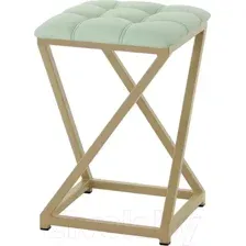 Табурет AMC Comfort 8К10.10 (кожзам мятный/капучино)
