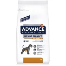 Сухой корм для собак ADVANCE VetDiet Weight Balance Medium Maxi птица 3 кг (5446)