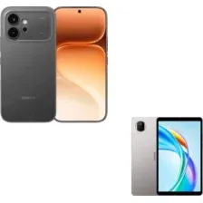 Смартфон HONOR 600 12GB/256GB + Планшет Pad X7 4GB/128GB LTE (черный/серый)
