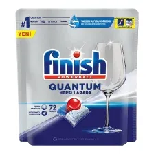 Таблетки для посудомоечных машин Finish Quantum, 72 шт