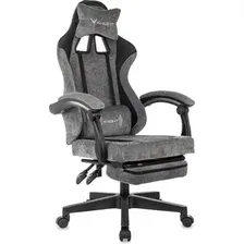 Кресло геймерское Бюрократ Knight Custom/F (серый/черный)