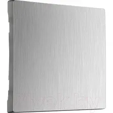Клавиша для выключателя Werkel W1119009 (серебряный рифленый)