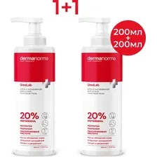 Dermanorma Крем UreaLab для сухих участков тела с мочевиной 20% (200 мл + 200 мл)