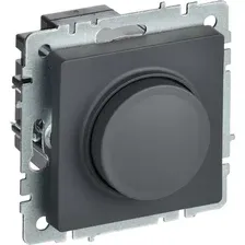 Диммер IEK Brite BR-D20-0600-K53 (графит)
