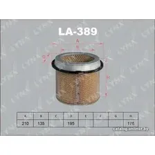 Воздушный фильтр LynxAuto LA389