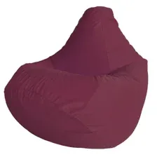 Кресло-мешок Flagman Груша Мега XXXL Г3.5-370 Simple 50 Wine