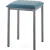 Табурет AMC Comfort 7 Г К4.13 (кожзам атлантик/графит)