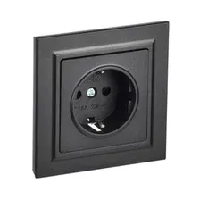Розетка IEK Brite BR-R14-16-K02-F