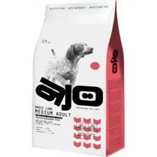 Корм для собак AJO Dog Medium Adult, для средних пород, с гречкой, 12 кг
