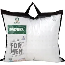 Подушка для сна Реноме For Men 68х68 14/132 (заменитель лебяжьего пуха тик)