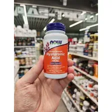 Гиалуроновая кислота NOW Foods Hyaluronic Acid Double Strength 60 кап. (усиленная формула)