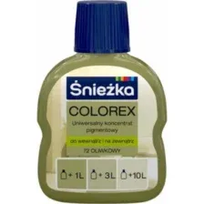 Краситель SNIEZKA Colorex №72 оливковый, 0.10л