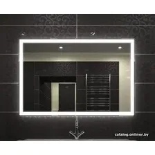 Континент Зеркало Mercury LED 120x80
