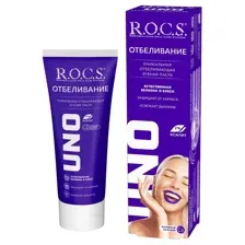 Зубная паста R.O.C.S. UNO Whitening (74г)