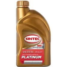 Моторное масло Sintec Platinum SAE 5W-30 API SL/CF ACEA A3/B4 1л