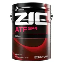 Трансмиссионное масло ZIC ATF SP 4 20л 192646
