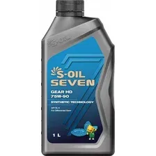Трансмиссионное масло S-Oil Seven Gear HD 75W90 / E107809 (1л)