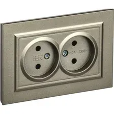 Розетка IEK Brite BR-R20-10-K37-F