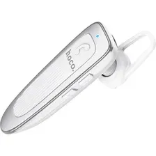 Bluetooth гарнитура Hoco E60 (белый/серебристый)