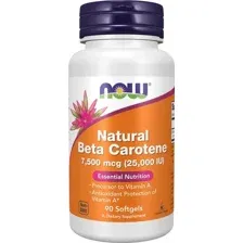 Natural Beta Carotene 25,000 IU, 90 капс