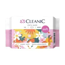 Прокладки гигиенические CLEANIC Soft день 3*, 10 шт