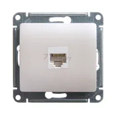 Розетка компьютерная Schneider Electric Glossa GSL000681K (перламутр)