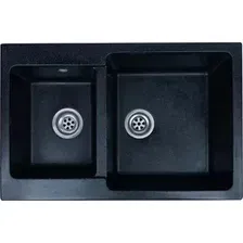Мойка кухонная Granrus GR-770 K (черный)