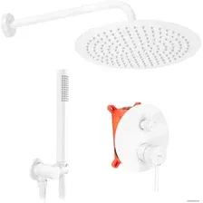 Душевая система  Rea Lungo White REA-P8540