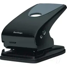 Дырокол Berlingo Office Soft / DDm_65168 (черный)