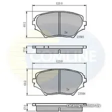 Тормозные колодки Comline CBP0944