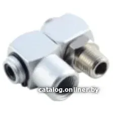 Фитинг RockForce Соединитель резьбовой поворотный M1/4xF1/4" RF-SP006