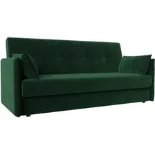 Диван Лига диванов Лига-018 117841 (велюр зеленый)