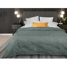 Покрывало Bellissimo Arti 210х230 2519100521-61Lt (листья графит)
