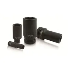 Головка ударная 1/2" 16 мм 6 граней глубокая TOPTUL (KABE1616)