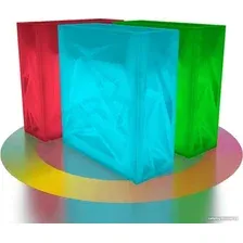 Кашпо Berkano Светящееся Icelandic Square DB (белый, RGB подсветка)